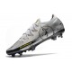 Nike Phantom GT Scorpion Elite FG ACC Scarpa Calcio Argento Nero