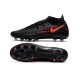 Nike Scarpe Phantom GT Elite DF AG-pro Nero Rosso Cile Grigio Scuro