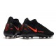 Nike Scarpe Phantom GT Elite DF AG-pro Nero Rosso Cile Grigio Scuro