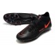 Nike Scarpe Phantom GT Elite DF AG-pro Nero Rosso Cile Grigio Scuro