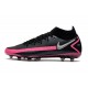 Nike Scarpe Phantom GT Elite DF AG-pro Nero Argento Rosa Blast