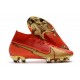 Scarpa Nuovo Nike Mercurial Superfly 7 FG ACC -CR100 Rosso Oro