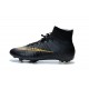 Nike Scarpe da Calcetto Mercurial Superfly 4 Tech Craft FG Nero Oro