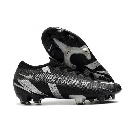 Scarpa Calcio Nike Mercurial Vapor 13 Elite FG Nero Argento