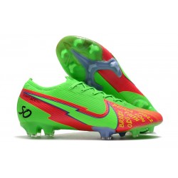 Scarpa Calcio Nike Mercurial Vapor 13 Elite FG Faith Verde Rosso