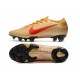 Scarpa Calcio Nike Mercurial Vapor 13 Elite FG Oro Rosso