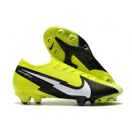 Scarpa Calcio Nike Mercurial Vapor 13 Elite FG Giallo Nero Bianco