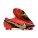 Scarpa Calcio Nike Mercurial Vapor 13 Elite FG Nero Rosso Oro