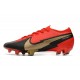 Scarpa Calcio Nike Mercurial Vapor 13 Elite FG Nero Rosso Oro