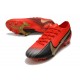 Scarpa Calcio Nike Mercurial Vapor 13 Elite FG Nero Rosso Oro