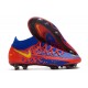 Scarpa Nuovo Nike Phantom GT Elite DF FG - Blu Rosso Giallo