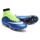 Nike Scarpe da Calcetto Mercurial Superfly 4 Tech Craft FG Blu Verde Bianco