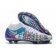 Nike Phantom GT Elite DF 3D FG Bianco Blu Cloro Rosa Blast Opti Giallo