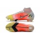 Nike Mercurial Superfly VIII Elite FG Bianco Argento Metallico Platino