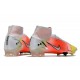 Nike Mercurial Superfly VIII Elite FG Bianco Argento Metallico Platino