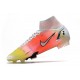 Nike Mercurial Superfly VIII Elite FG Bianco Argento Metallico Platino