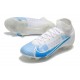 Nike Mercurial Superfly VIII Elite FG Bianco Blu