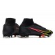 Nike Mercurial Superfly VIII Elite FG Nero Cyber Off Noir