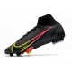 Nike Mercurial Superfly VIII Elite FG Nero Cyber Off Noir