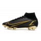 Nike Mercurial Superfly VIII Elite FG Negro Oro