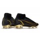 Nike Mercurial Superfly VIII Elite FG Negro Oro