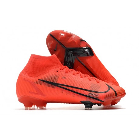 Nike Mercurial Superfly VIII Elite FG Rosso Nero