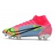 Nike Mercurial Superfly VIII Elite FG Rosa Blu Verde