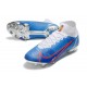 Nike Mercurial Superfly 8 Elite DF FG Blu Bianco Rosso