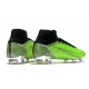 Nike Mercurial Superfly 8 Elite DF FG Verde Argento Nero