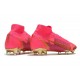 Nike Mercurial Superfly 8 Elite DF FG Rosa Nero Oro