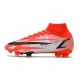 Nike Superfly 8 Spark Positivity CR7 Elite FG Cile Rosso Bianco Nero