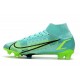 Nike Mercurial Superfly 8 Elite DF FG Turchese Dinamico Lime Glow