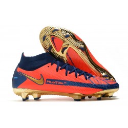 Nike Phantom GT Elite Dynamic Fit FG Arancio Blu Oro