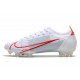 Nike Mercurial Vapor 14 Elite FG Bianco Rosso