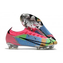 Nike Mercurial Vapor 14 Elite FG Rosa Blu Verde