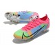 Nike Mercurial Vapor 14 Elite FG Rosa Blu Verde