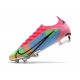 Nike Mercurial Vapor 14 Elite FG Rosa Blu Verde