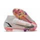 Nike Mercurial Superfly 8 Elite DF FG Bianco Nero Cremisi Vivace Rosa Blast