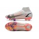 Nike Mercurial Superfly 8 Elite DF FG Bianco Nero Cremisi Vivace Rosa Blast