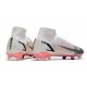 Nike Mercurial Superfly 8 Elite DF FG Bianco Nero Cremisi Vivace Rosa Blast