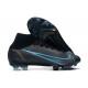 Nike Mercurial Superfly 8 Elite DF FG Nero Grigio Ferro