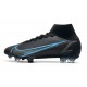 Nike Mercurial Superfly 8 Elite DF FG Nero Grigio Ferro