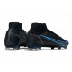 Nike Mercurial Superfly 8 Elite DF FG Nero Grigio Ferro