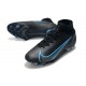 Nike Mercurial Superfly 8 Elite DF FG Nero Grigio Ferro