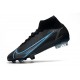 Nike Mercurial Superfly 8 Elite DF FG Nero Grigio Ferro