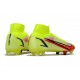 Nike Mercurial Superfly 8 Elite DF FG Volt Cremisi Vivace Nero