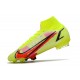 Nike Mercurial Superfly 8 Elite DF FG Volt Cremisi Vivace Nero