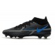 Nike Phantom GT Elite DF II FG Nero Grigio Ferro