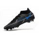 Nike Phantom GT Elite DF II FG Nero Grigio Ferro