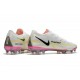 Nike Phantom GT II Elite FG Bianco Nero Cremisi Vivace Rosa Blast